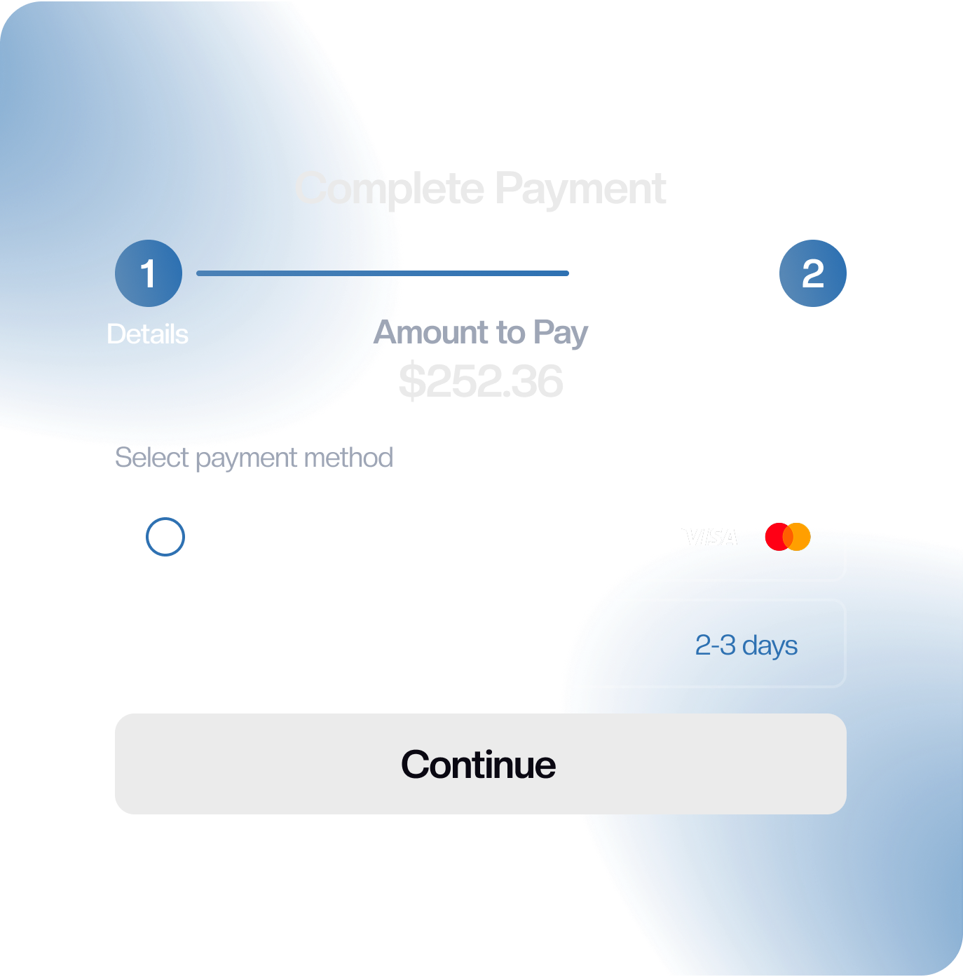 Hosted Payment Page